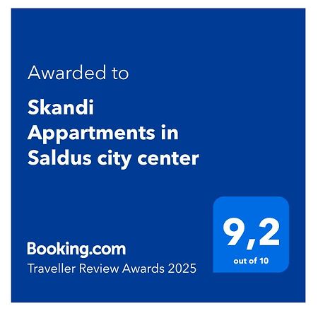 Skandi Appartments In Saldus City Center Екстер'єр фото