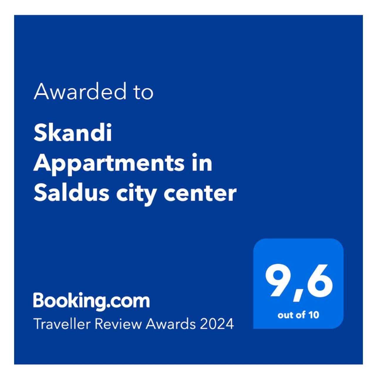 Skandi Appartments In Saldus City Center Екстер'єр фото