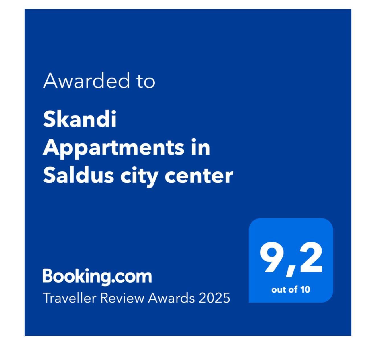 Skandi Appartments In Saldus City Center Екстер'єр фото